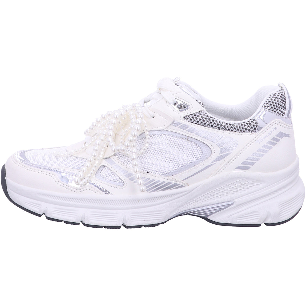Tamaris Schnürschuh 1 23799 46  in Weiß