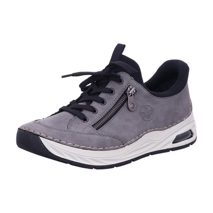 Rieker Schnürschuh 44567  in Grau