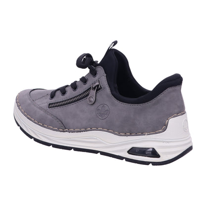 Rieker Schnürschuh 44567  in Grau