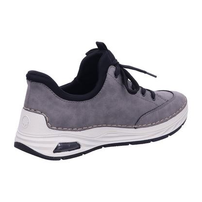 Rieker Schnürschuh 44567  in Grau