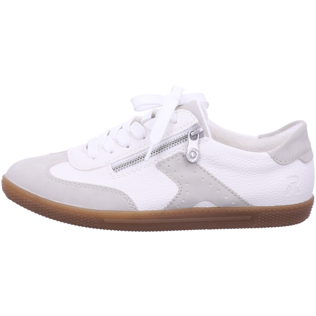 Rieker Schnürschuh L9700  in Grau