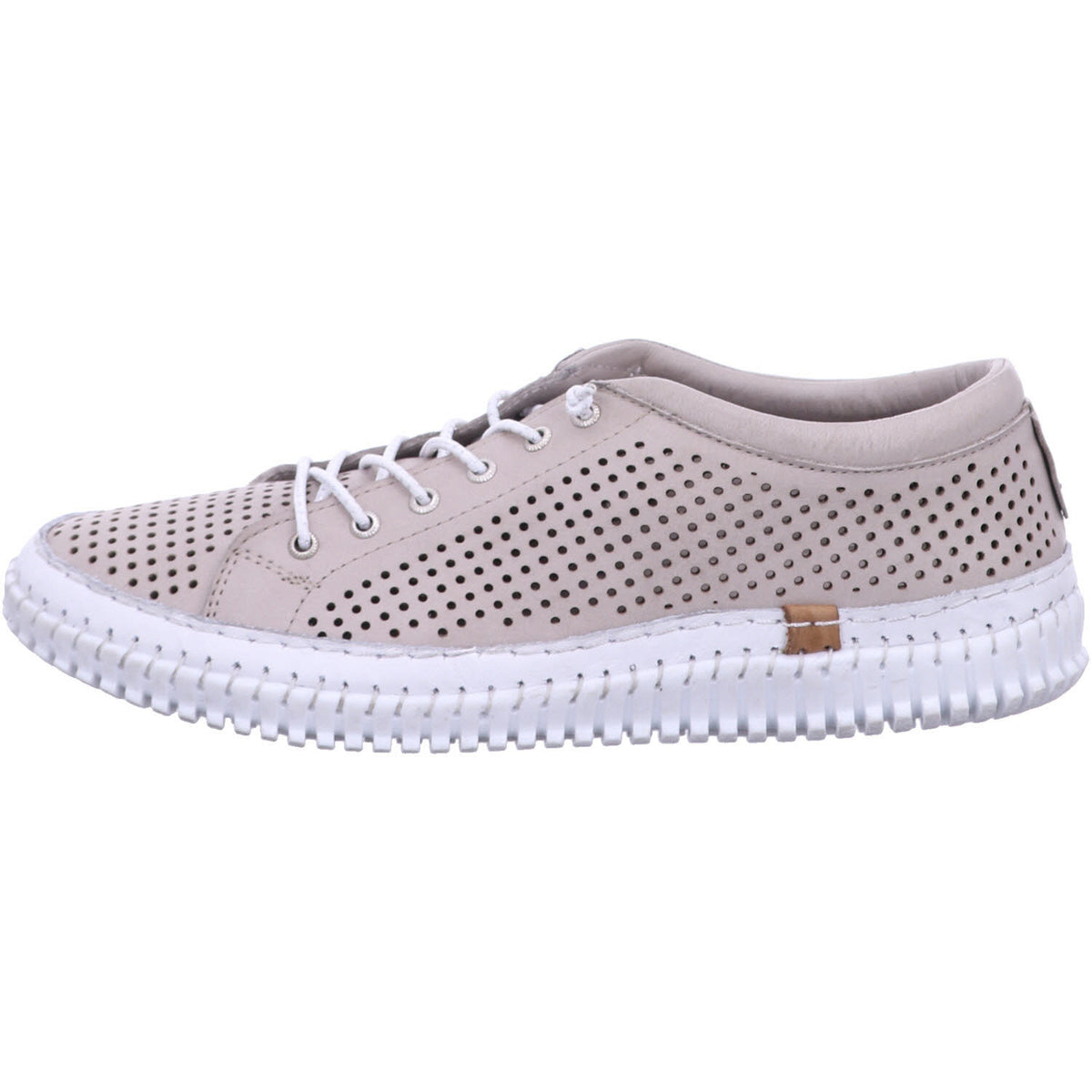 Andrea Conti Schnürschuh 0025905 Da.-Sneaker in Beige