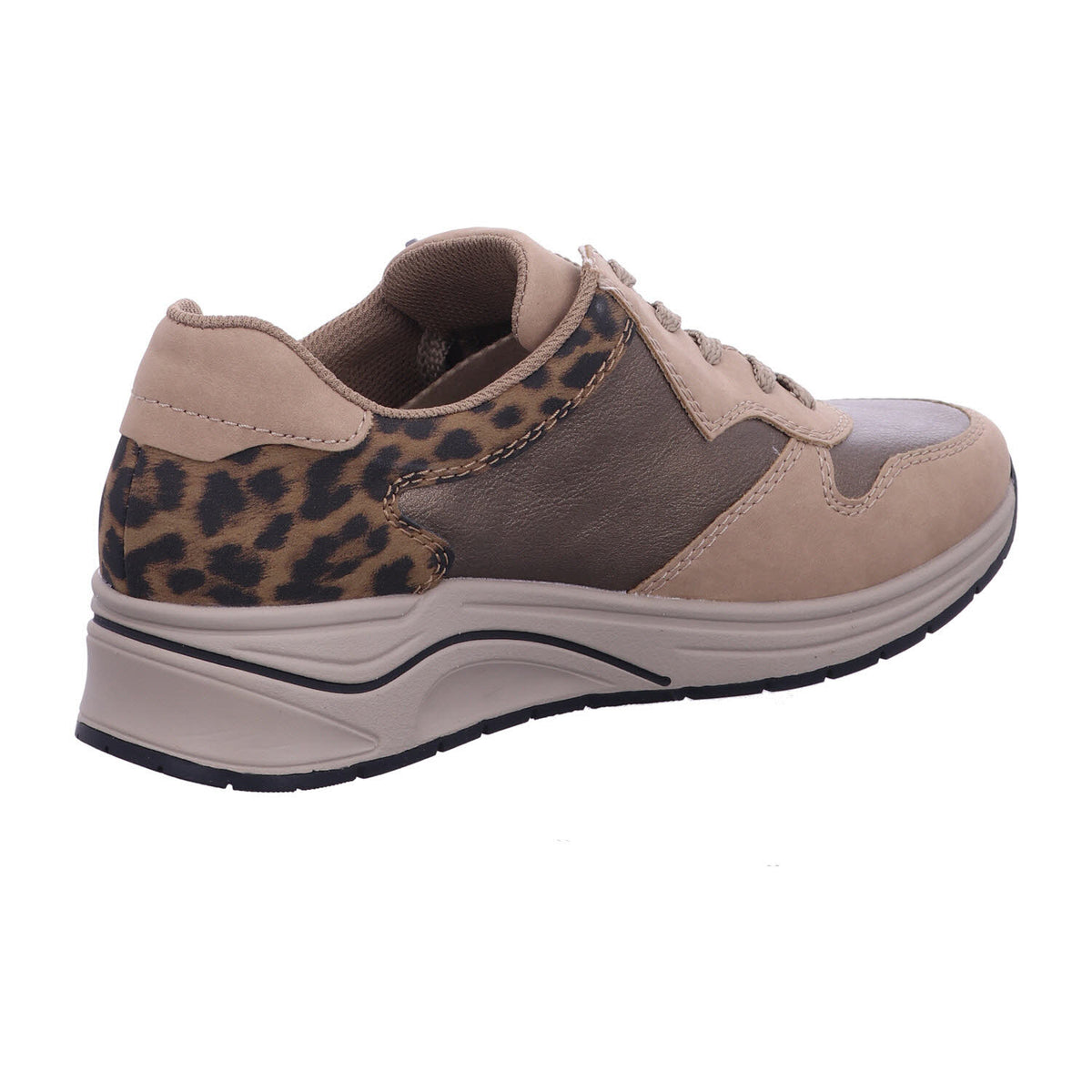 Rieker Schnürschuh N9503  in Beige