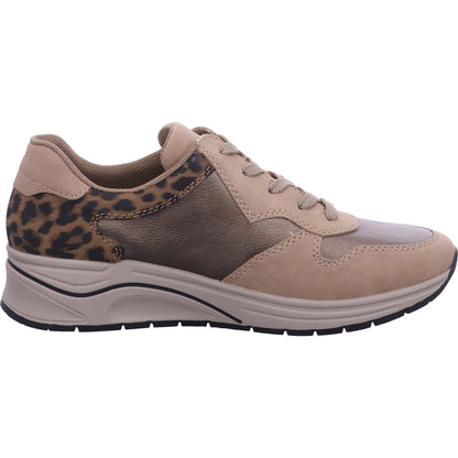 Rieker Schnürschuh N9503  in Beige