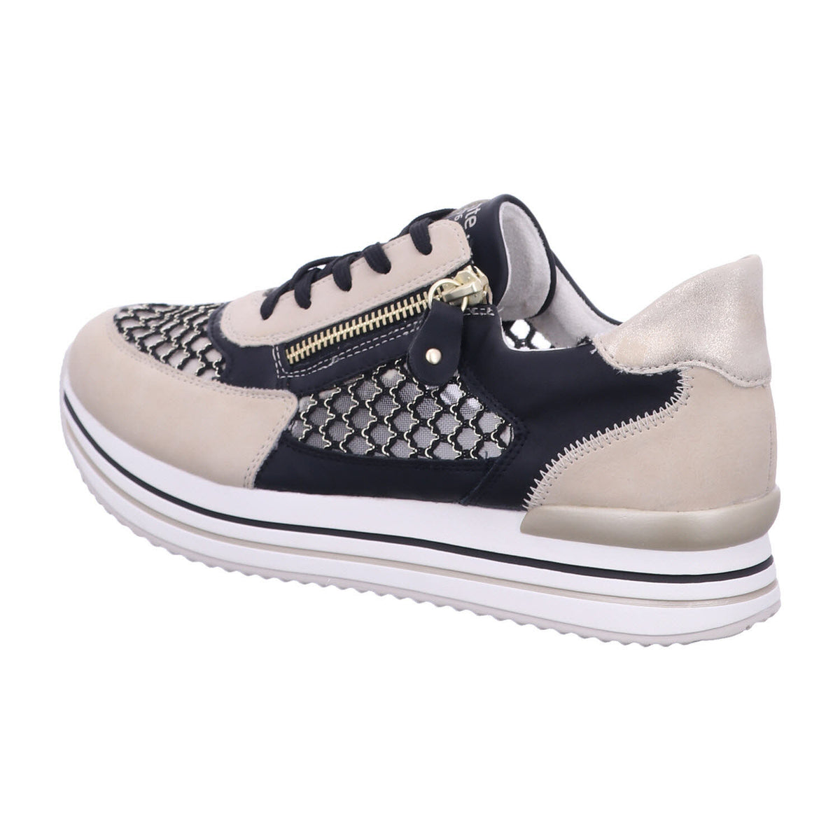 Remonte Schnürschuh D1329  in Beige