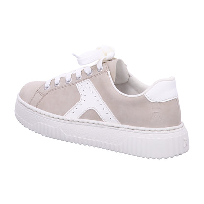 Rieker Schnürschuh N9920  in Beige
