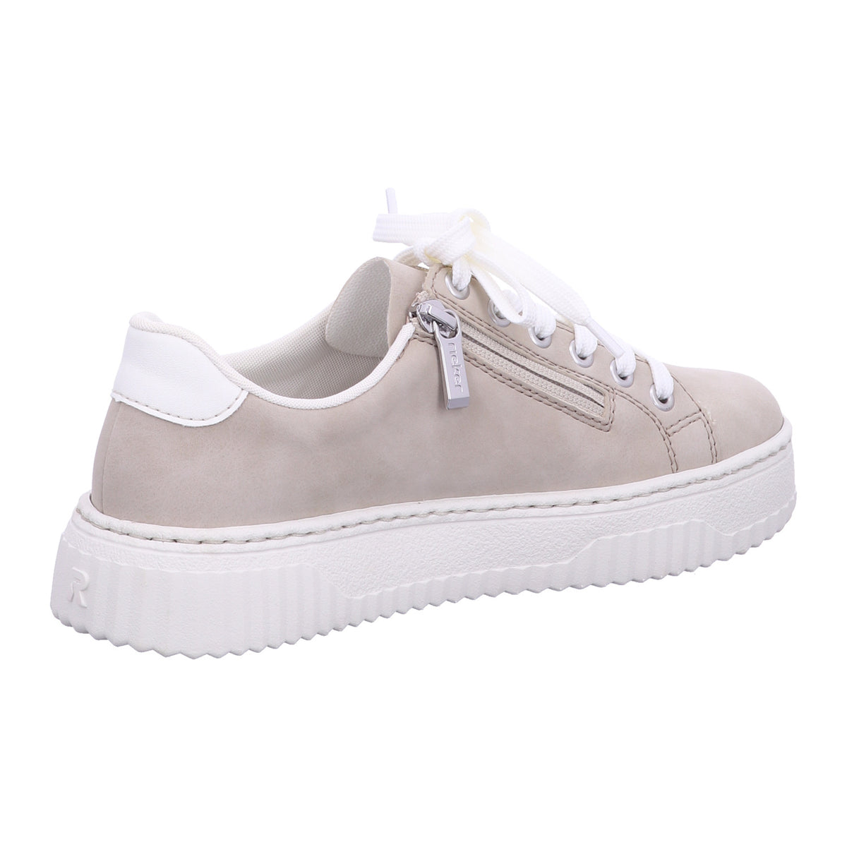 Rieker Schnürschuh N9920  in Beige