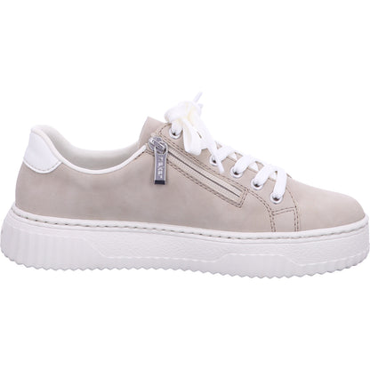 Rieker Schnürschuh N9920  in Beige