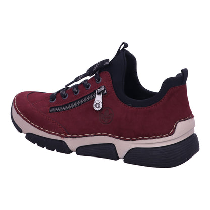 Rieker Schnürschuh 45973  in Rot
