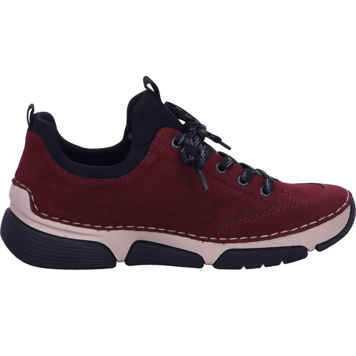 Rieker Schnürschuh 45973  in Rot