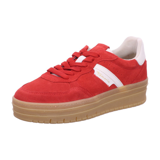 Tamaris Schnürschuh 1-23773-43  in Rot