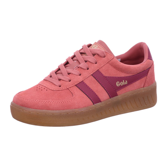 Gola Schnürschuh CLA589CK Grandslam Suede in Rot