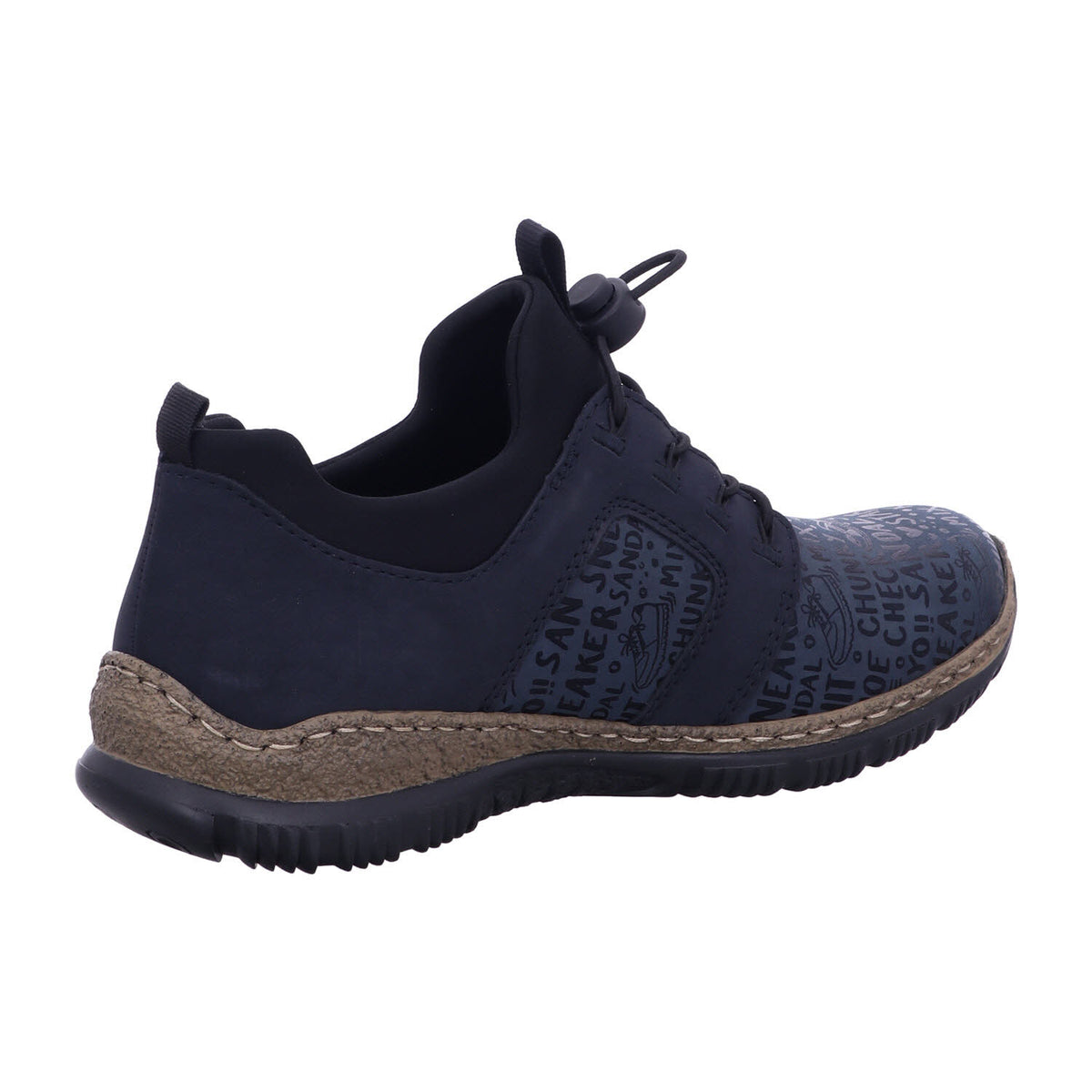 Rieker Schnürschuh N3295  in Blau
