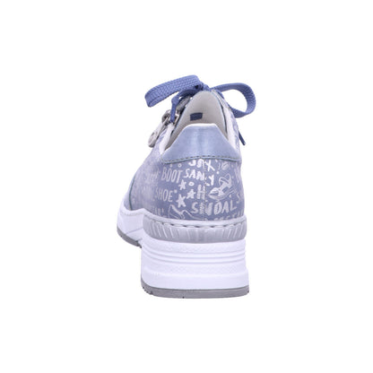 Rieker Schnürschuh N4316  in Blau