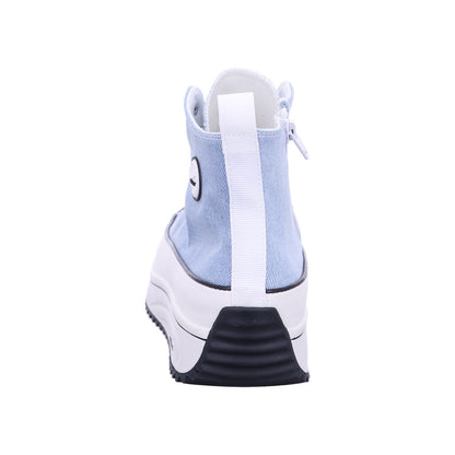 Rieker Schnürschuh 90010  in Blau