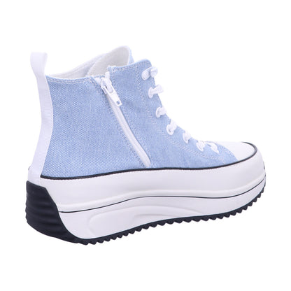 Rieker Schnürschuh 90010  in Blau