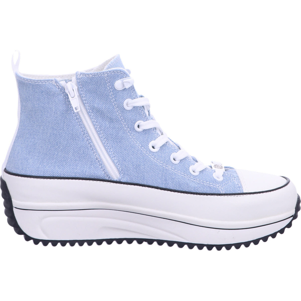 Rieker Schnürschuh 90010  in Blau