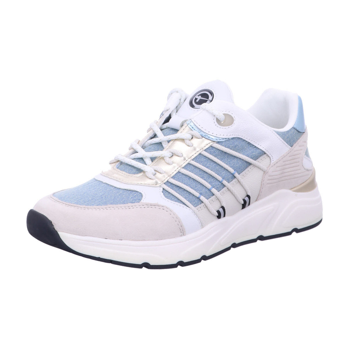 Tamaris Schnürschuh 1-23762-44  in Blau
