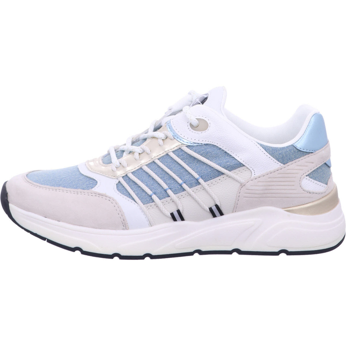 Tamaris Schnürschuh 1-23762-44  in Blau