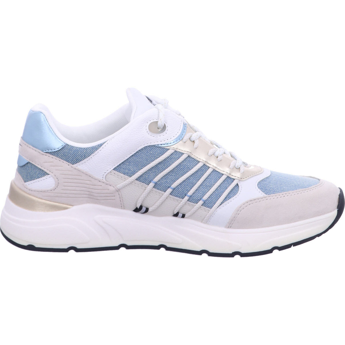 Tamaris Schnürschuh 1-23762-44  in Blau