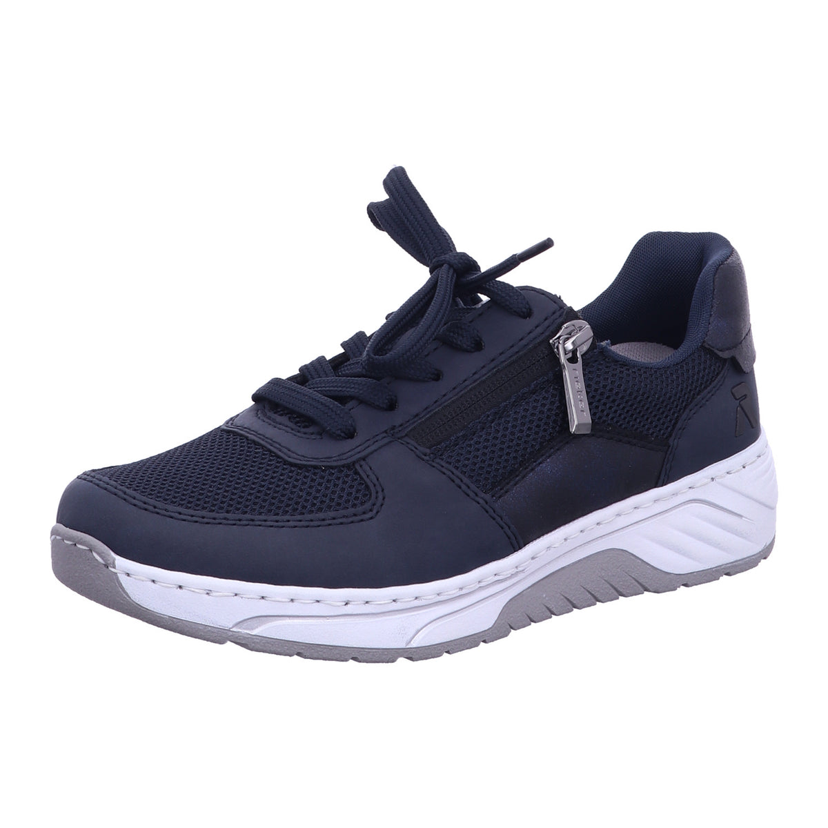 Rieker Schnürschuh 53101  in Blau
