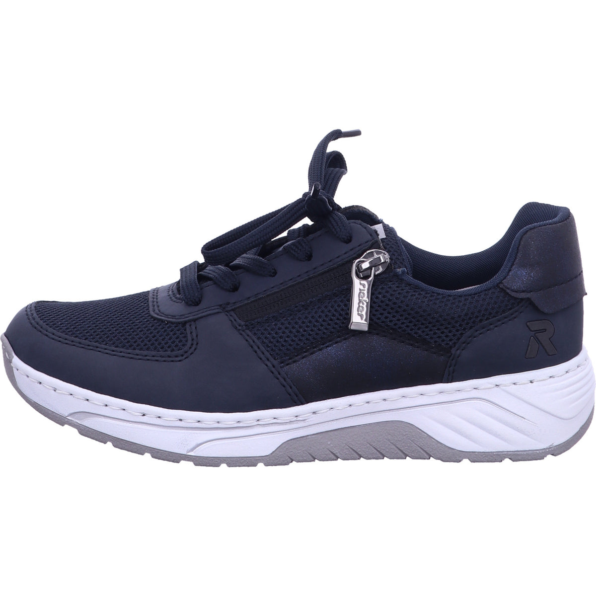 Rieker Schnürschuh 53101  in Blau