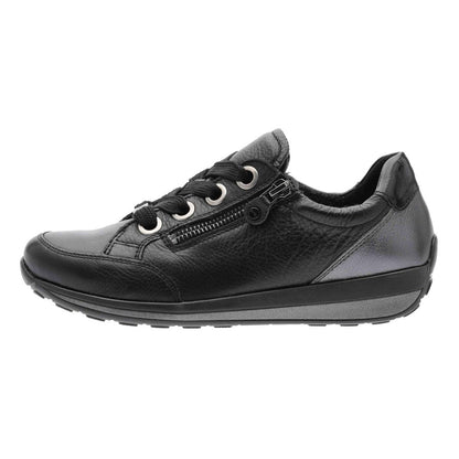 ARA Schnürschuh 12-44587-66 OSAKA in Schwarz