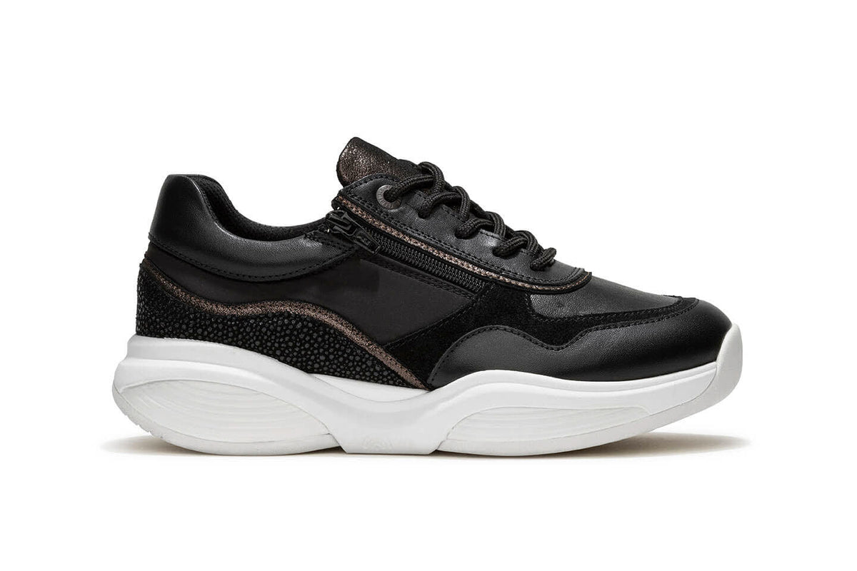 Xsensible Schnürschuh 30085.3 SWX11 in Schwarz