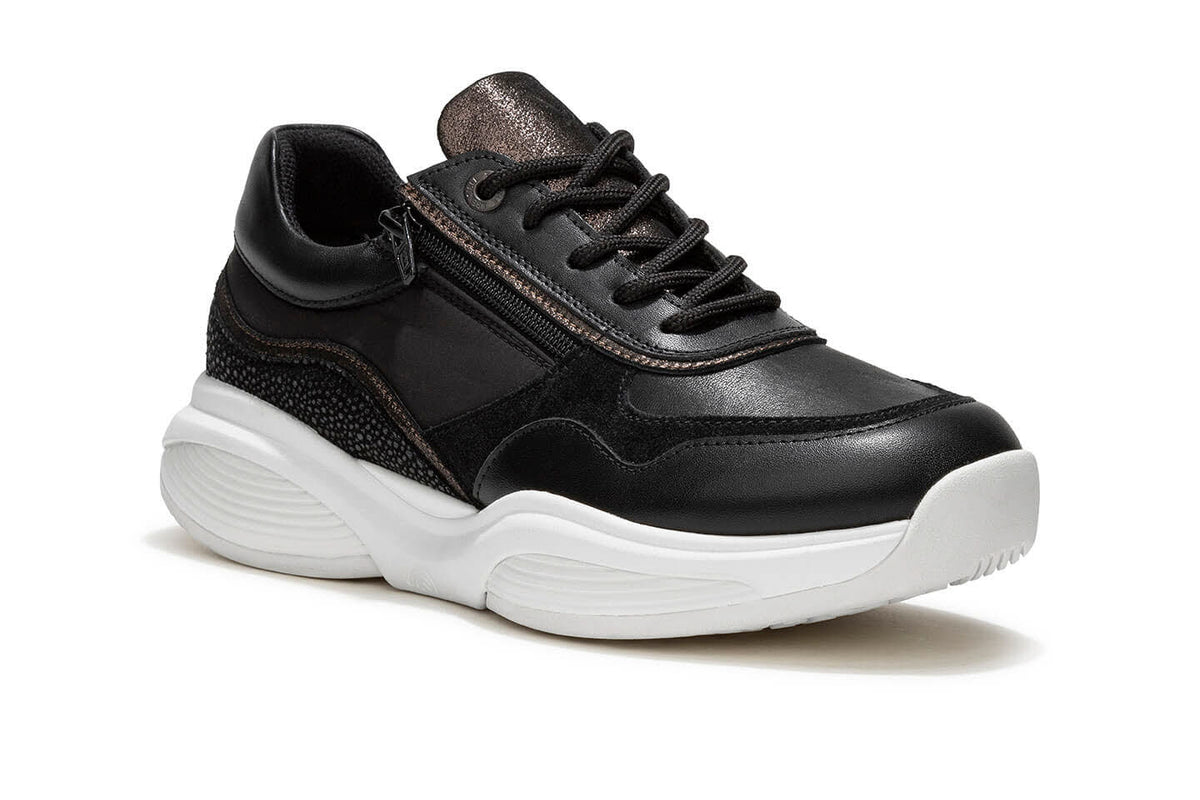 Xsensible Schnürschuh 30085.3 SWX11 in Schwarz