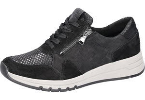 Waldläufer Schnürschuh 957H02 500 H-April in Schwarz