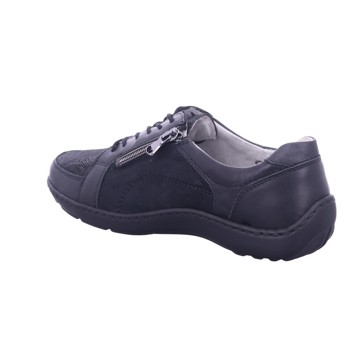 Waldläufer Schnürschuh 957H02 500 H-April in Schwarz