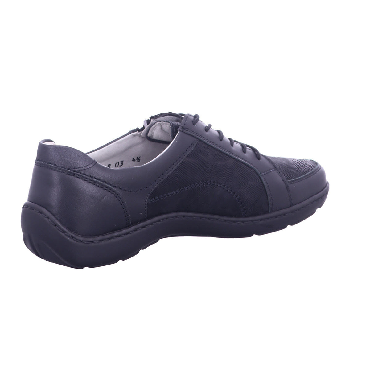 Waldläufer Schnürschuh 957H02 500 H-April in Schwarz