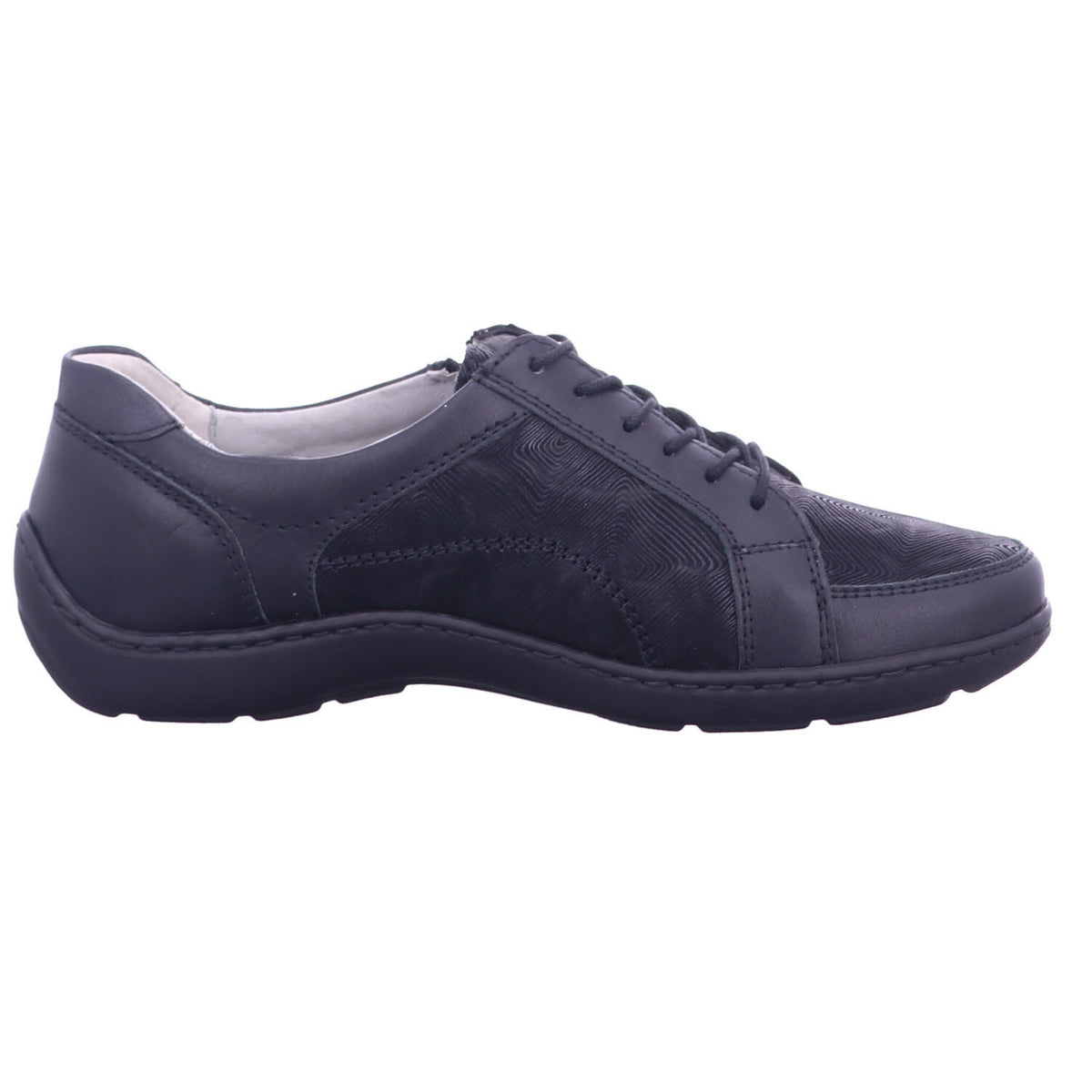 Waldläufer Schnürschuh 957H02 500 H-April in Schwarz