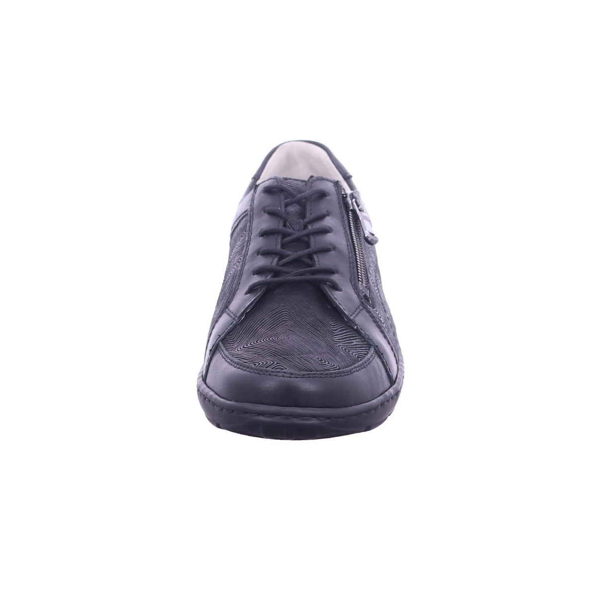 Waldläufer Schnürschuh 957H02 500 H-April in Schwarz