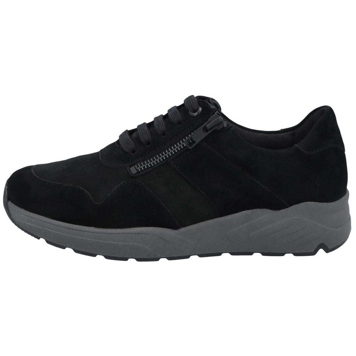 Solidus Schnürschuh 66501 Kea - Weite K in Schwarz