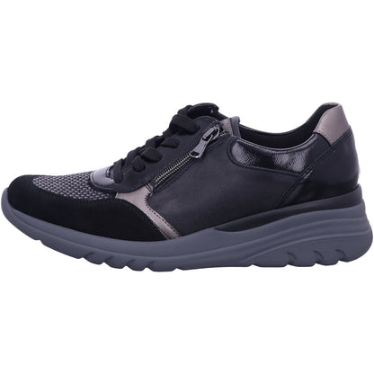 Waldläufer Schnürschuh 927H02 701 H-Carla in Schwarz
