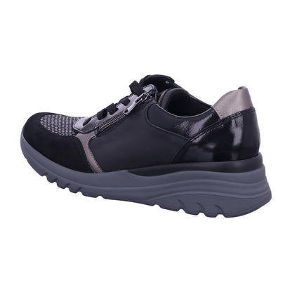 Waldläufer Schnürschuh 927H02 701 H-Carla in Schwarz