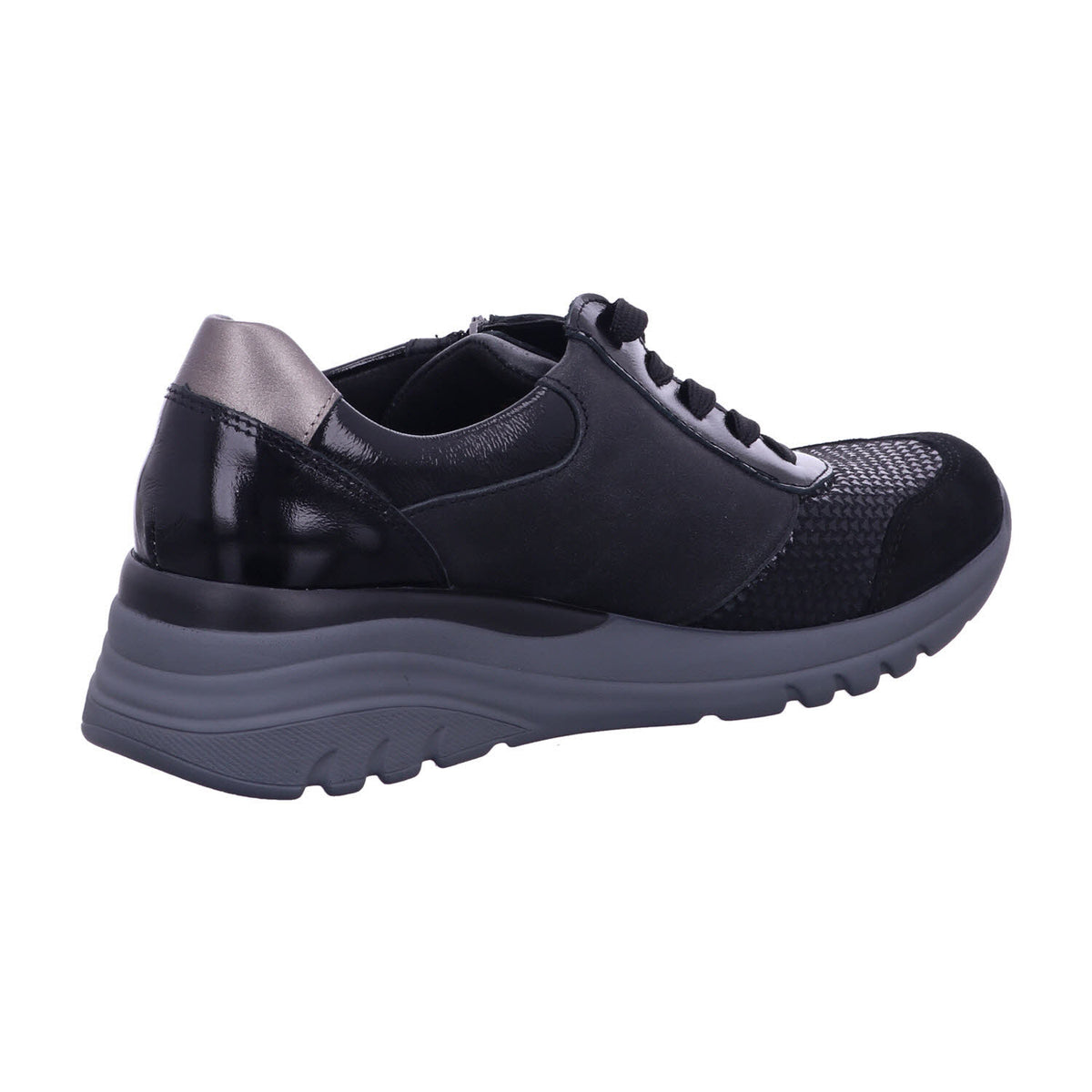 Waldläufer Schnürschuh 927H02 701 H-Carla in Schwarz