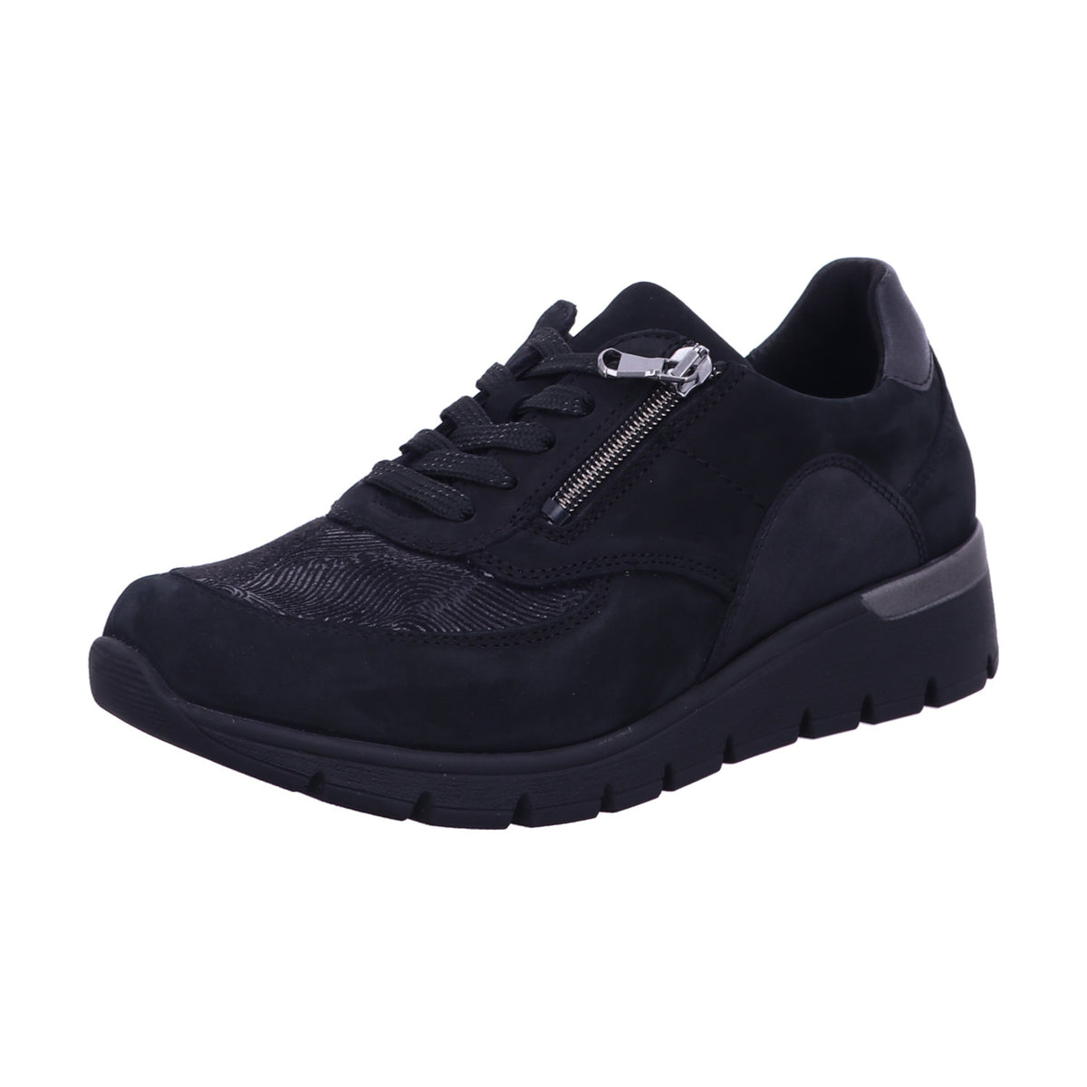 Waldläufer Schnürschuh 626K02 K Ramona in Schwarz