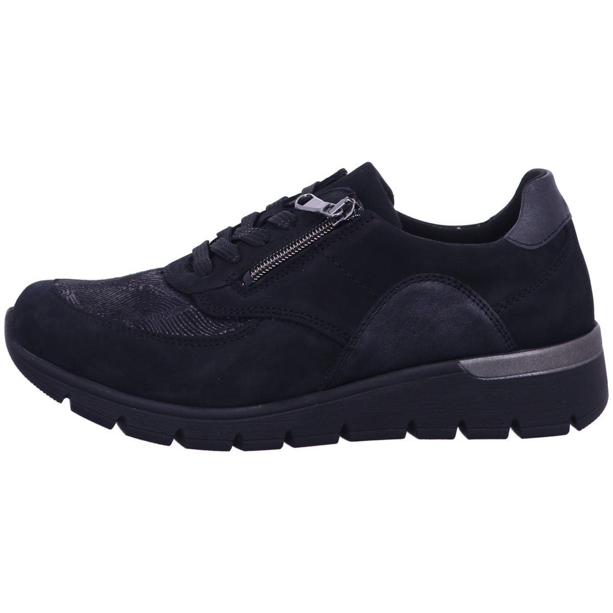 Waldläufer Schnürschuh 626K02 K Ramona in Schwarz