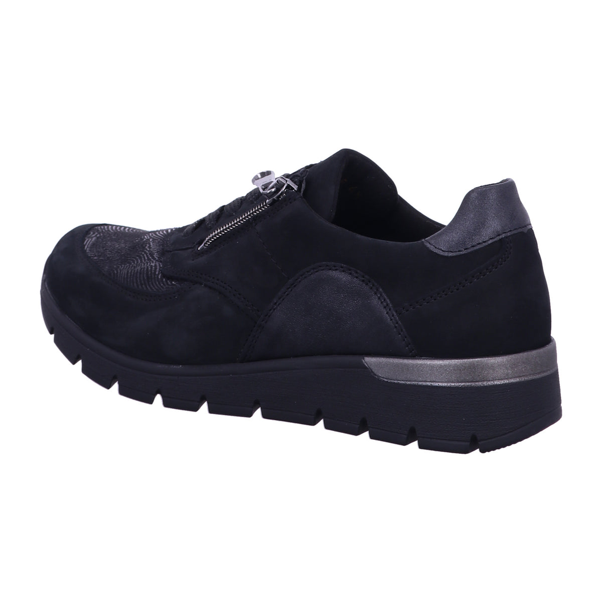 Waldläufer Schnürschuh 626K02 K Ramona in Schwarz
