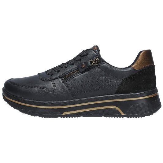 ARA Schnürschuh 12-27540 SAPPORO in Schwarz