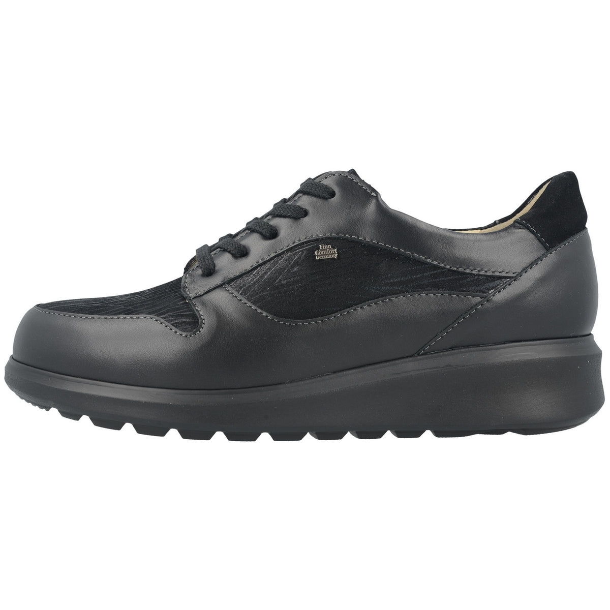 Finn Comfort Schnürschuh 02248 MOGAN in Schwarz