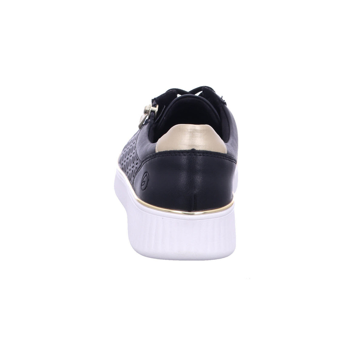 Remonte Schnürschuh D2E03  in Schwarz