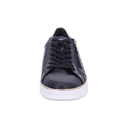 Remonte Schnürschuh D2E03  in Schwarz