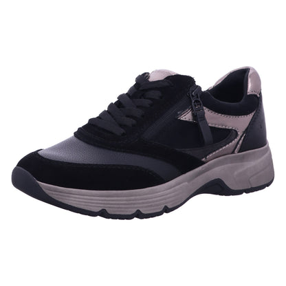 Tamaris Comfort Schnürschuh 8-83705-45  in Schwarz