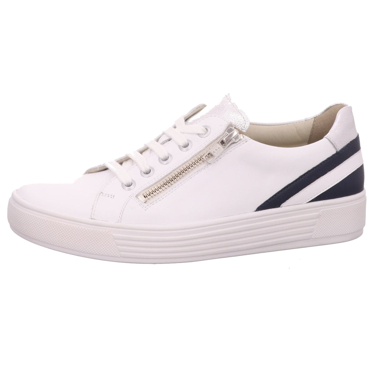 Solidus Schnürschuh 37029 Hazel - Weite H in Weiß