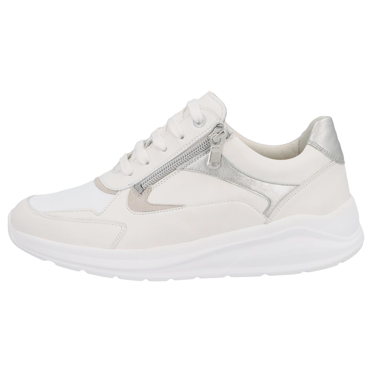 Solidus Schnürschuh 54501 Kitty - Weite K in Weiß