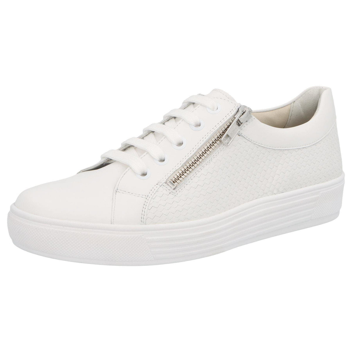 Solidus Schnürschuh 30135 Kendal - Weite K in Weiß