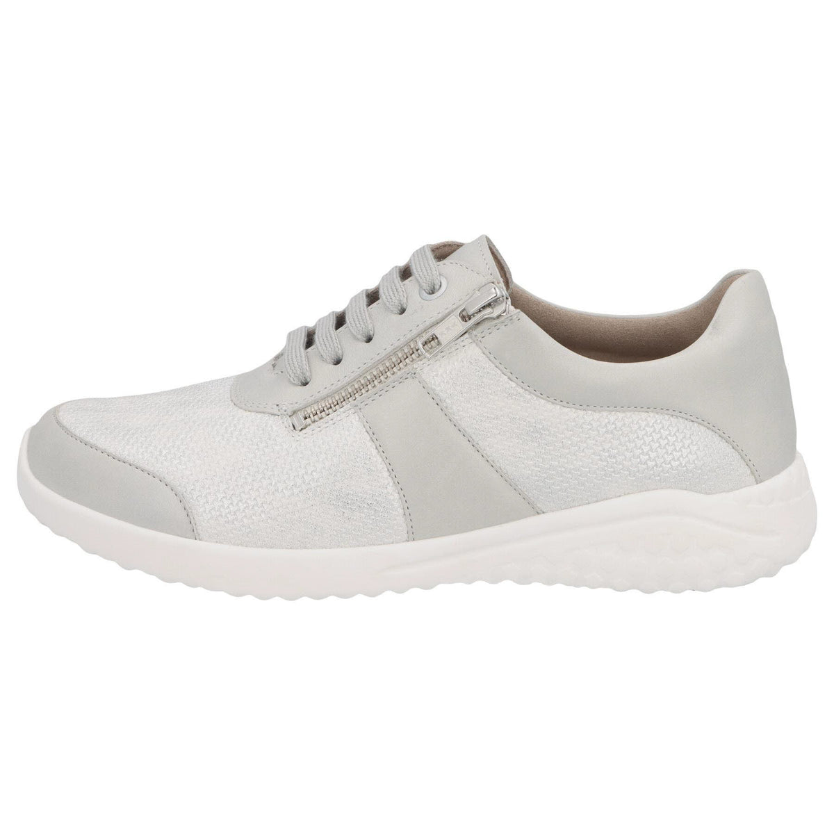 Solidus Schnürschuh 60508 Kyle - Weite K in Weiß